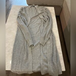 Dynamite size medium grey long cardigan